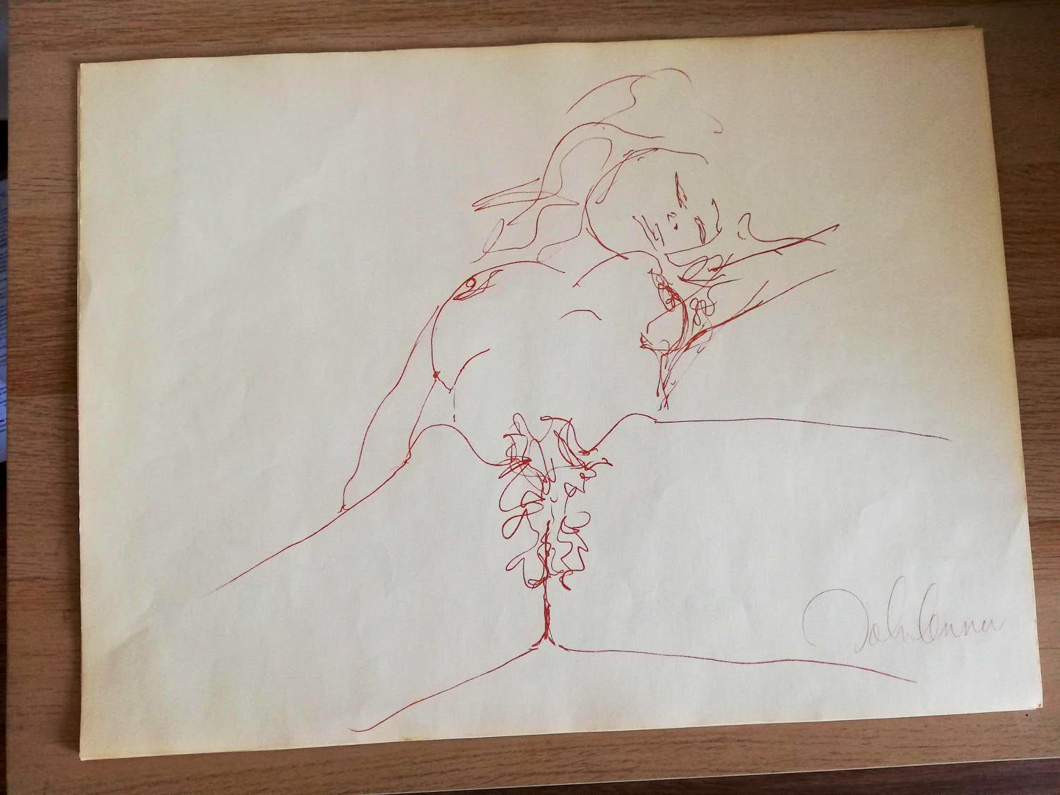 John Lennon - Mooie erotische Litho Yoko Ono Amstel hotel verkocht voor € 53!