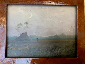 Franz De Vadder - Landschap bij maanlicht kopen? Bied vanaf 39!