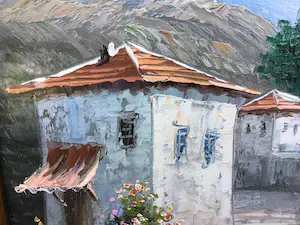 Niet of onleesbaar gesigneerd - Mediterraan landschap kopen? Bied vanaf 1!