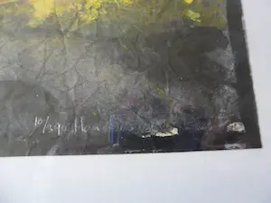 Hans Boomsma - Acryl en Oost-Indisch inkt op papier. Abstract werk. kopen? Bied vanaf 35!