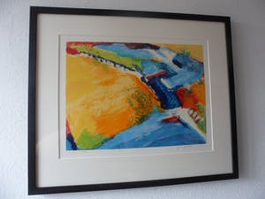 Niet of onleesbaar gesigneerd - Zeefdruk, ZT kopen? Bied vanaf 1!