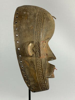 Dan - 191215 - Old African Tribal used mask from the Dan - Liberia. kopen? Bied vanaf 65!