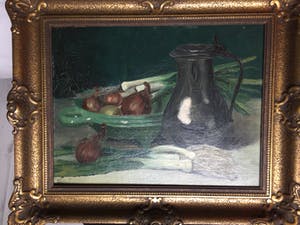 Coba Surie - Kan, schaal met prei en uien kopen? Bied vanaf 400!