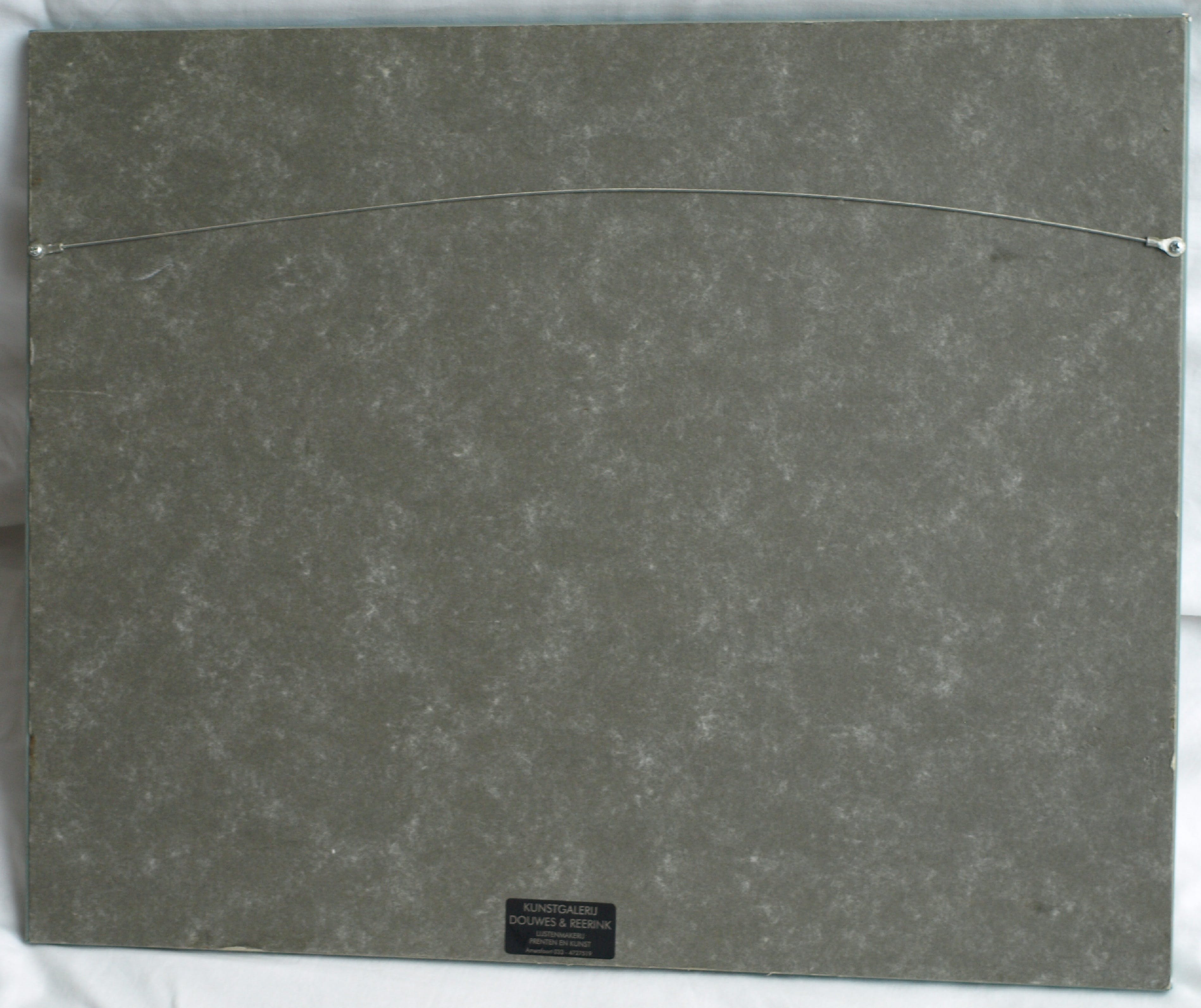 Toon Tieland - Handgesigneerde prent , “Rode bomen” - ingelijst – ca 1990 kopen? Bied vanaf 1!