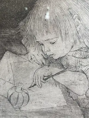 Anna Borst Pauwels - Schrijvend meisje kopen? Bied vanaf 1!