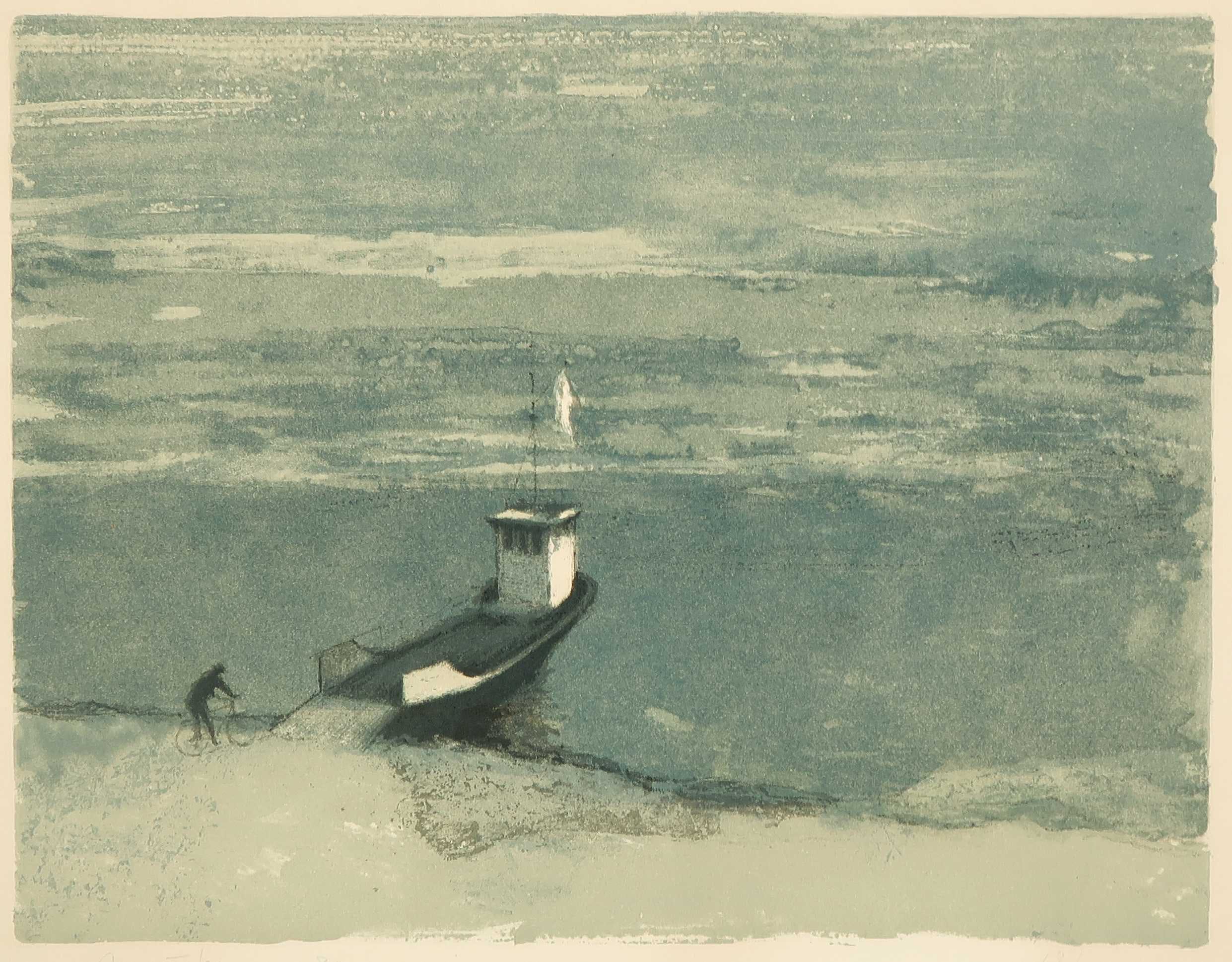 Mart Kempers - Litho, Zonder titel kopen? Bied vanaf 20!