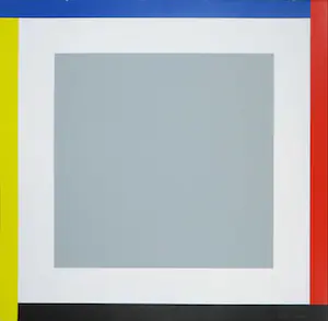 John de Rijke - Zeefdruk, Zonder titel kopen? Bied vanaf 40!