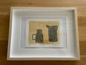 Klaas Gubbels - met aquarel ingekleurde ets - 3 kopen? Bied vanaf 269!