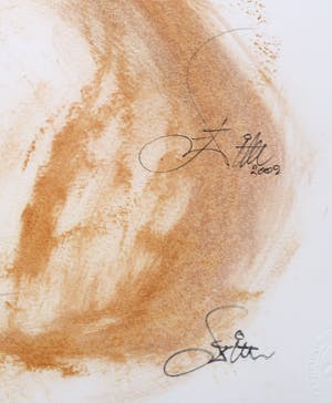 Franscz Witte - Gemengde techniek op papier, Zittend naakt kopen? Bied vanaf 50!