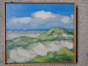 Wim van der Veer - strand en duinen kopen? Bied vanaf 300!