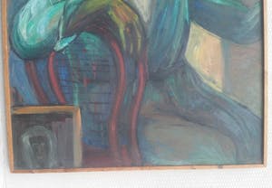 Else Rosa Lindorfer - Portret of zelfportret. Expressionisme. kopen? Bied vanaf 275!