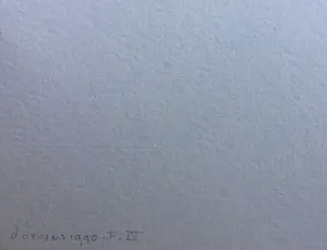 Dré Devens - 90-F-IV | Geometrisch-abstracte tekening - ingelijst kopen? Bied vanaf 39!