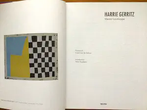 Harrie Gerritz - 7 Items - Monografie "Mental Landscape" + Zes diverse Catalogi - Zeer goed kopen? Bied vanaf 65!