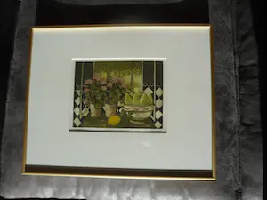 Laetitia de Haas - Ets, Keukentafel. kopen? Bied vanaf 35!