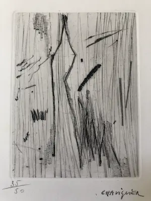 Louis Chavignier - Ets Abstracte voorstelling kopen? Bied vanaf 59!