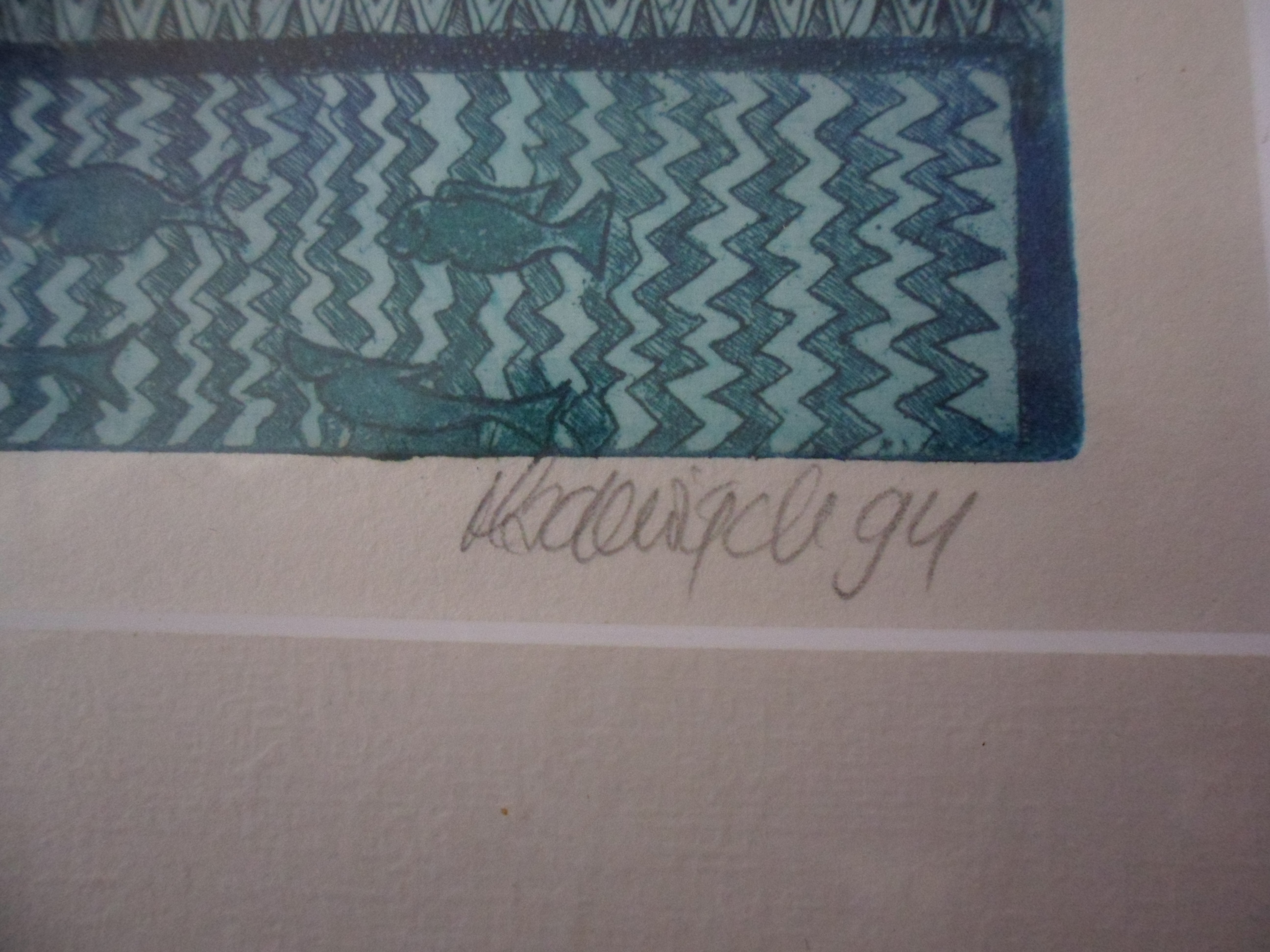 Niet of onleesbaar gesigneerd - Kleuren ets  kopen? Bied vanaf 1!