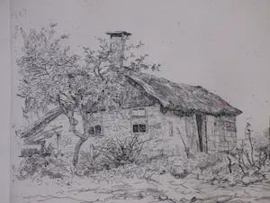 Willem Bastiaan Tholen - Boerenerf - Ets kopen? Bied vanaf 40!