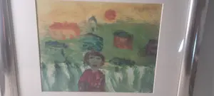 Eugène Brands - Meisje in 't veld kopen? Bied vanaf 25!