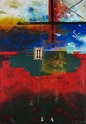 Piotr Konkel - Zeefdruk en collage, Down to earth kopen? Bied vanaf 1!