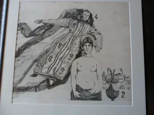 Herman Berserik - grote ets - 1971 kopen? Bied vanaf 80!