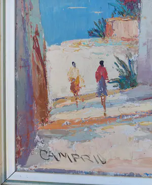 Jan Bevort - Mediterraans doorkijkje - Camprio kopen? Bied vanaf 50!