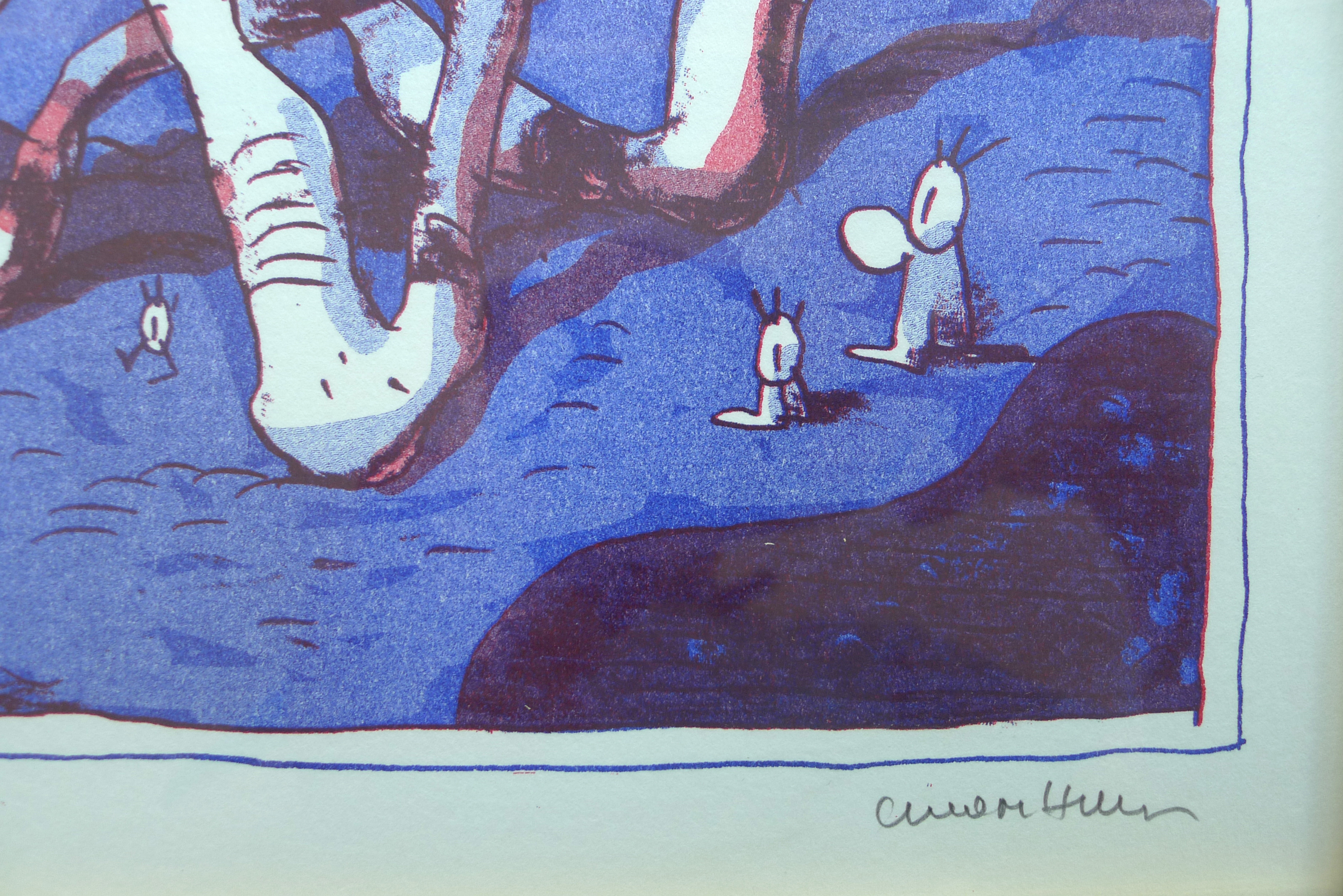 Luc Cromheecke - Gesigneerde Riso print kopen? Bied vanaf 45!