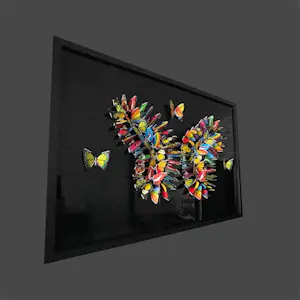 Onbekend - Butterfly on the wall kopen? Bied vanaf 100!