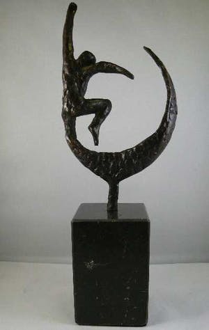 Jaap Hartman - Robuuste bronzen sculptuur kopen? Bied vanaf 75!