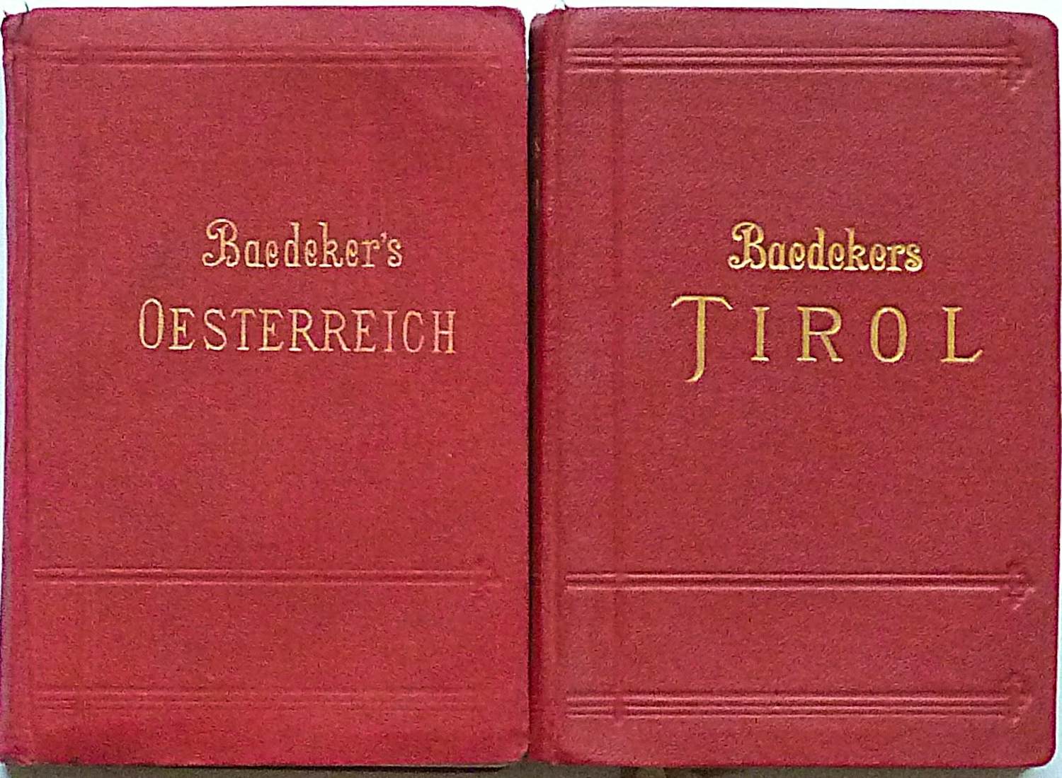 Antiquarisch Boek - Baedekers reisboeken Österreich en Tirol kopen? Bied vanaf 28!