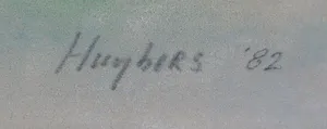 Geer Huybers - Pasteltekening, Verschil - Ingelijst kopen? Bied vanaf 1!