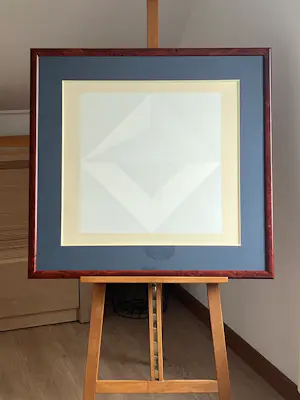 Gilbert Swimberghe - Geometrische compositie -1981 kopen? Bied vanaf 195!