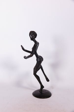 Burkina Faso - Brons, Danseres kopen? Bied vanaf 1!