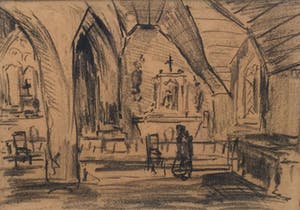 Barend van Voorden - 5740, Chapelle de Trémalo, Pont Aven, 1956 kopen? Bied vanaf 50!