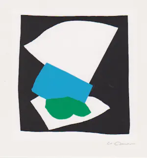 Willem F. Wagner - e.a: zes handgesigneerde zeefdrukken: Geometrische Composities I-VI kopen? Bied vanaf 35!