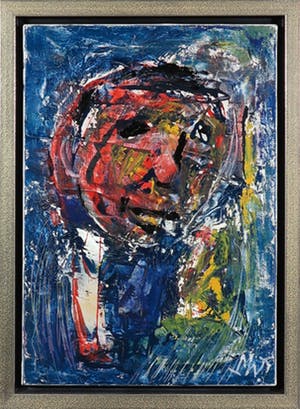 Martin van Wordragen - Olieverf op doek, Nachtgezicht - Ingelijst kopen? Bied vanaf 280!