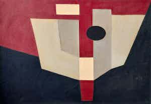 Benno Helders - Wachter, materieverf op doek (best groot, netjes ingelijst) verkocht voor € 275!