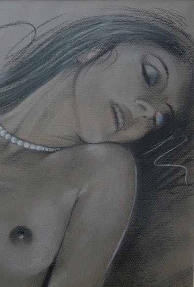 Niet of onleesbaar gesigneerd - Gesigneerd: Zoeteweij - Naakt I kopen? Bied vanaf 1!