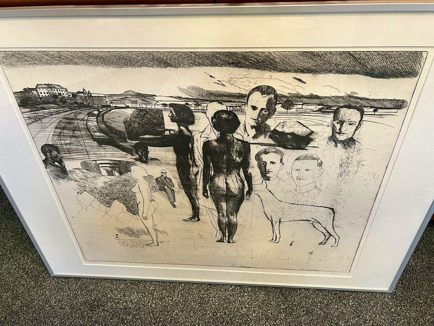 Peter Bes - Figuren en dieren verkocht voor € 35!