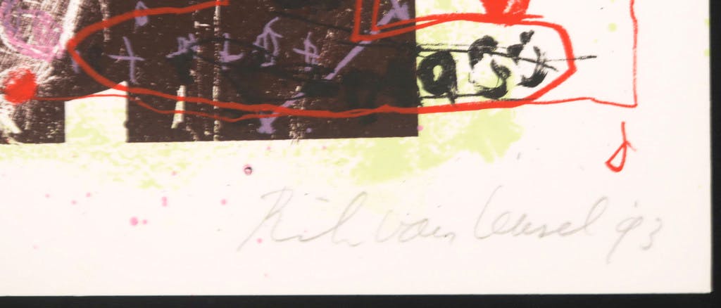 Rik van Iersel - Litho, Z.T.  kopen? Bied vanaf 40!