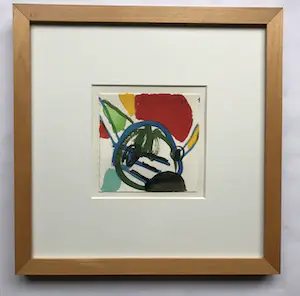 Jurjen de Haan - aquarel op papier - zonder titel - 1999 - gesigneerd kopen? Bied vanaf 80!
