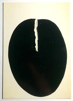 Antony Gormley - Richard Serra, 2 gesigneerde kaarten kaufen? Bieten Sie von 80!