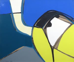 Els Fleer - Acryl op karton, Zonder titel - Ingelijst kopen? Bied vanaf 35!