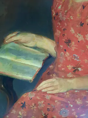 Herbert Pass - Jongedame aan het lezen. kopen? Bied vanaf 270!