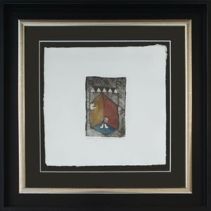 Michel van Overbeeke - Ets - Ingelijst kopen? Bied vanaf 75!