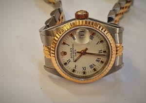 1213- Orig. ged. gouden Rolex Lady-Datejust 69173 - Oyster perpetual - Classic!! kopen? Bied vanaf 1780!