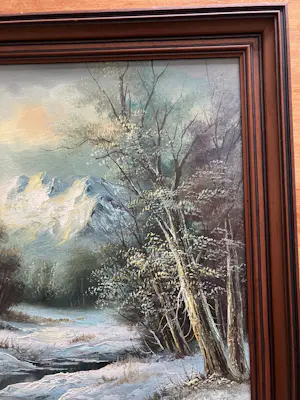 John L Harding - Prachtig winters landschap kopen? Bied vanaf 40!