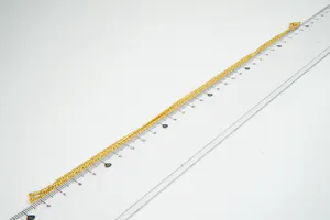 Elegant 18 krt geel-gouden zg Scroll collier / ketting - Lang formaat 60cm. kopen? Bied vanaf 520!