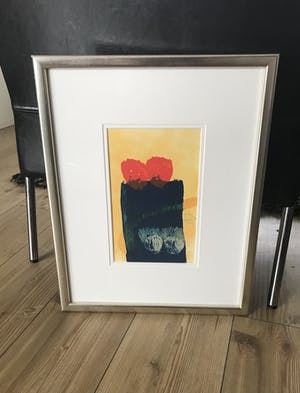 Arty Grimm - Titelloos abstract, zeefdruk - Ingelijst kopen? Bied vanaf 60!