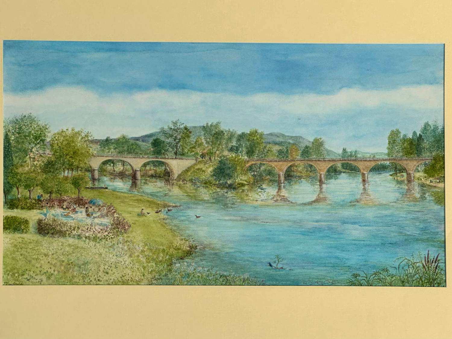 Machteld Hooyen - Fraai Frans Landschap kopen? Bied vanaf 99!