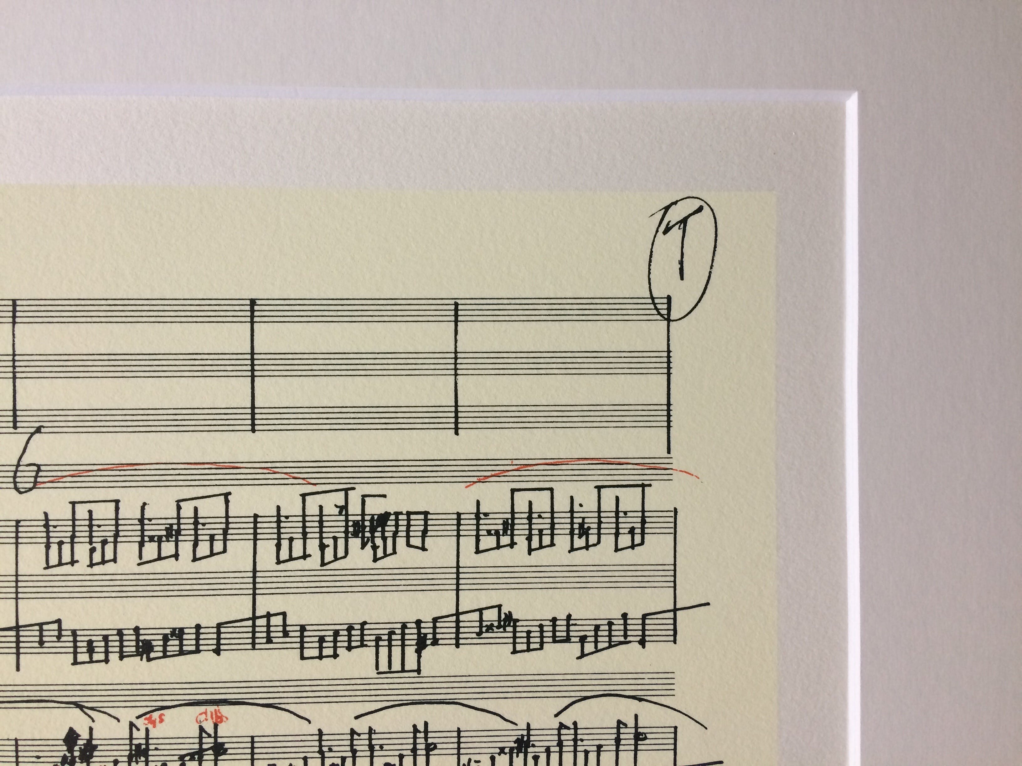 Niet of onleesbaar gesigneerd - Simeon ten Holt, Zeefdruk van compositie Incantatie kopen? Bied vanaf 1!